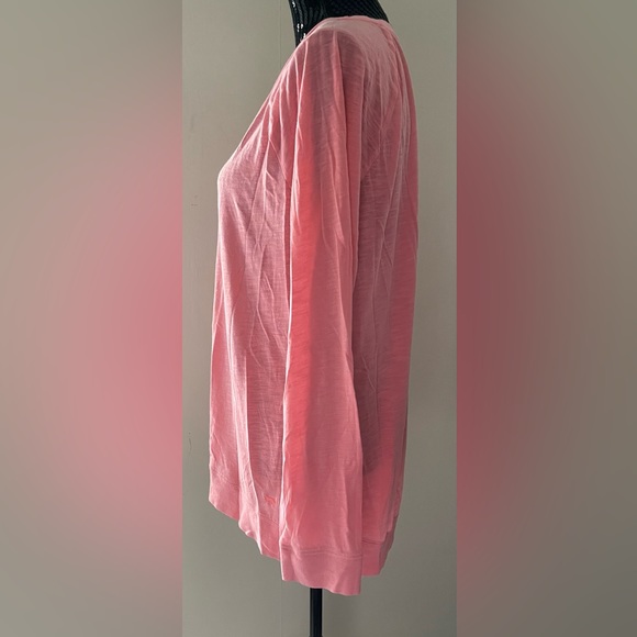PINK V/S Bright Orange Sleep Top Size Large - Picture 3 of 11